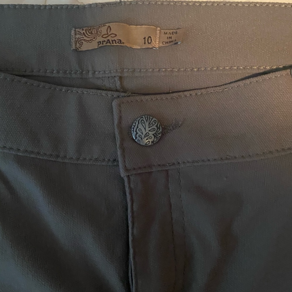 Prana olive skinny pant like new